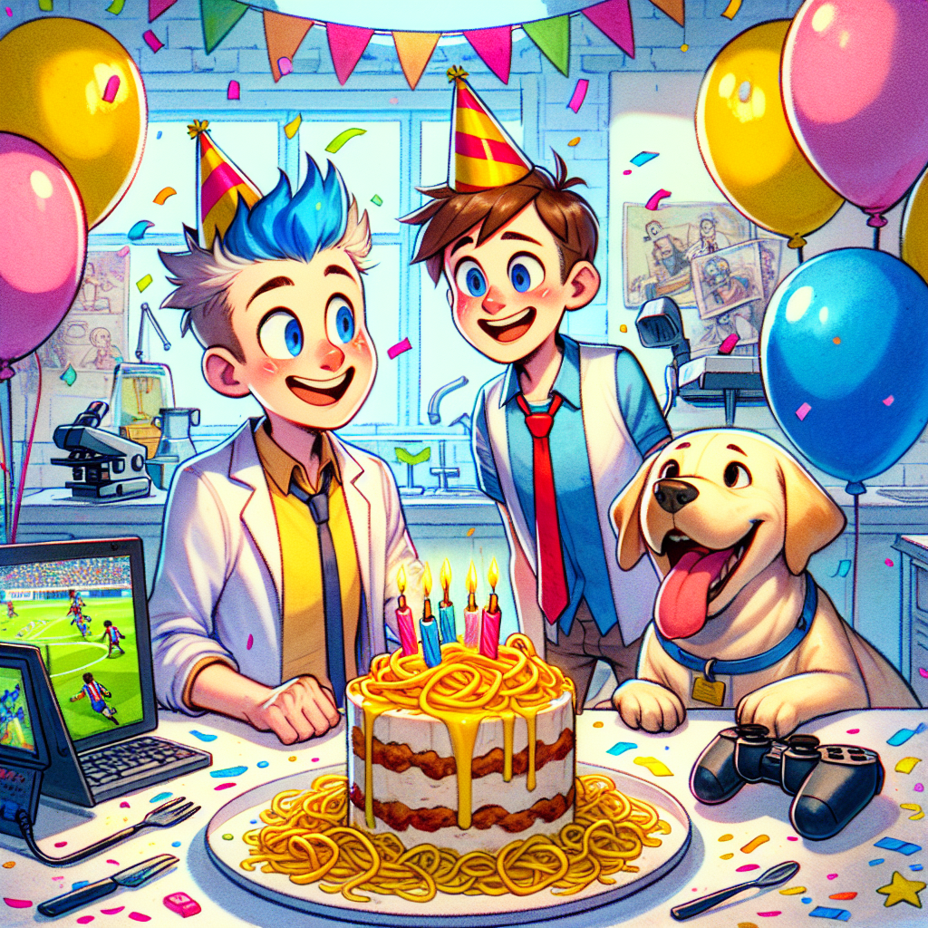 Rick and morty , Labrador, Fifa, and Carbonara Birthday Card