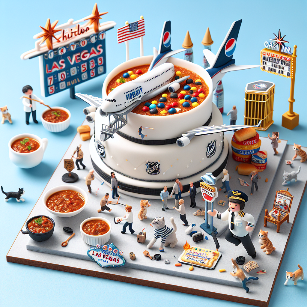 Ice hockey, A380, Las vegas, Airline pilot, British airways, Chili, and Kittens Birthday Card