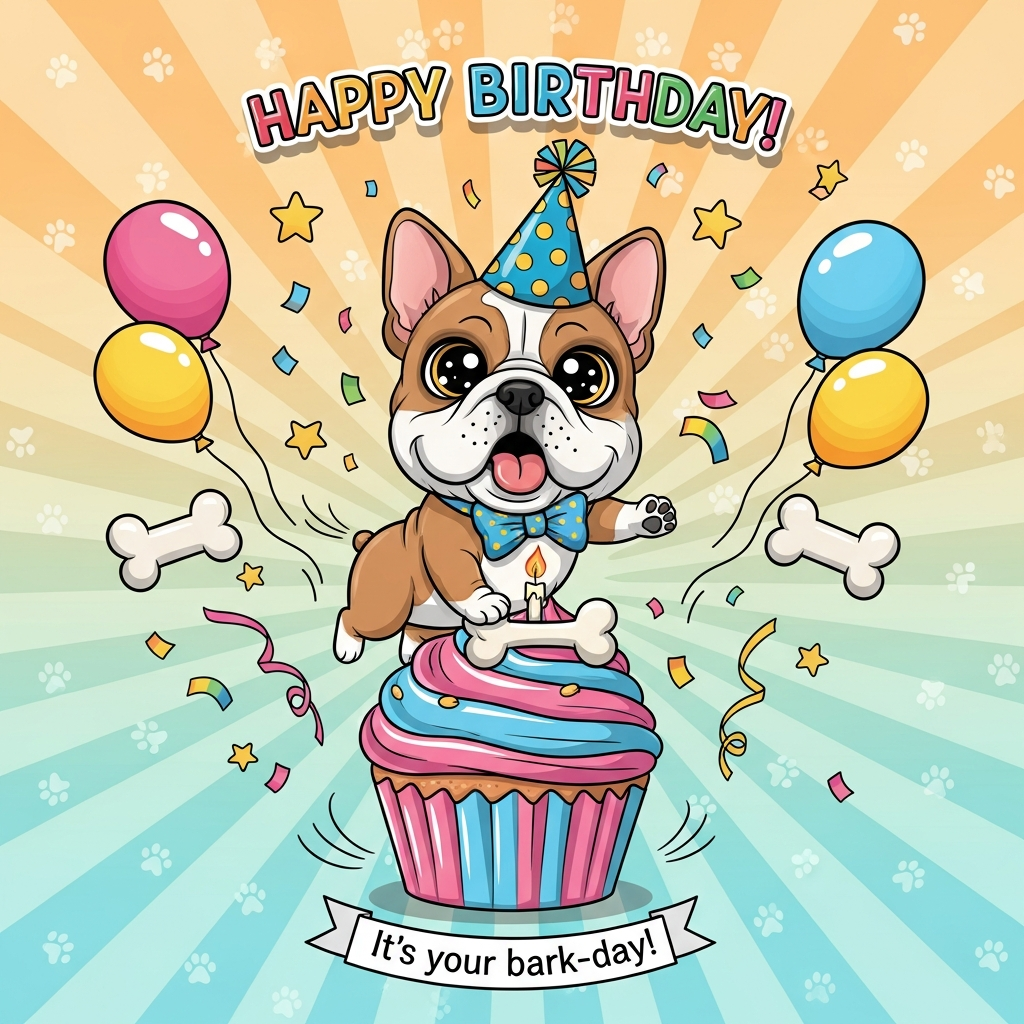 Generated birthday card