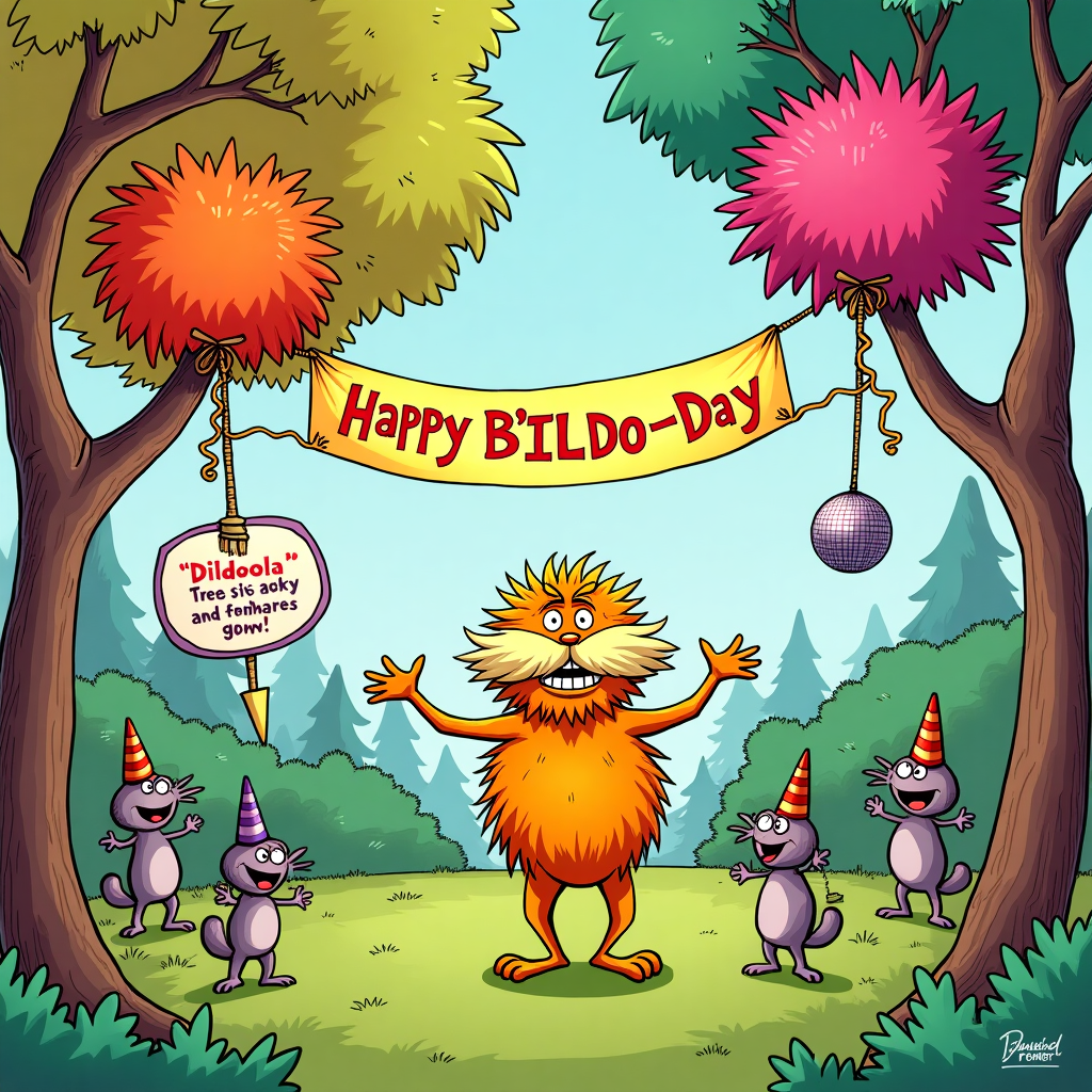 Dr. Seuss Parody Birthday Cards