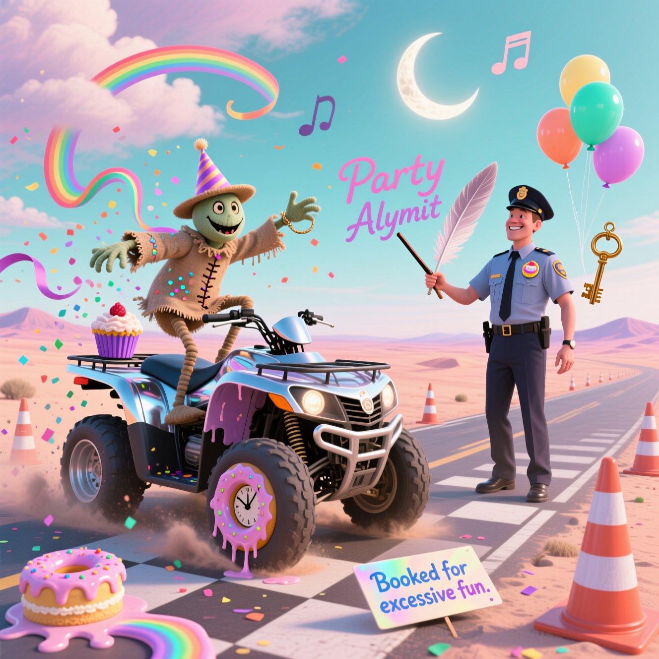 Four wheeler, Oggie boogie, Correctional officer , and Birthday Card