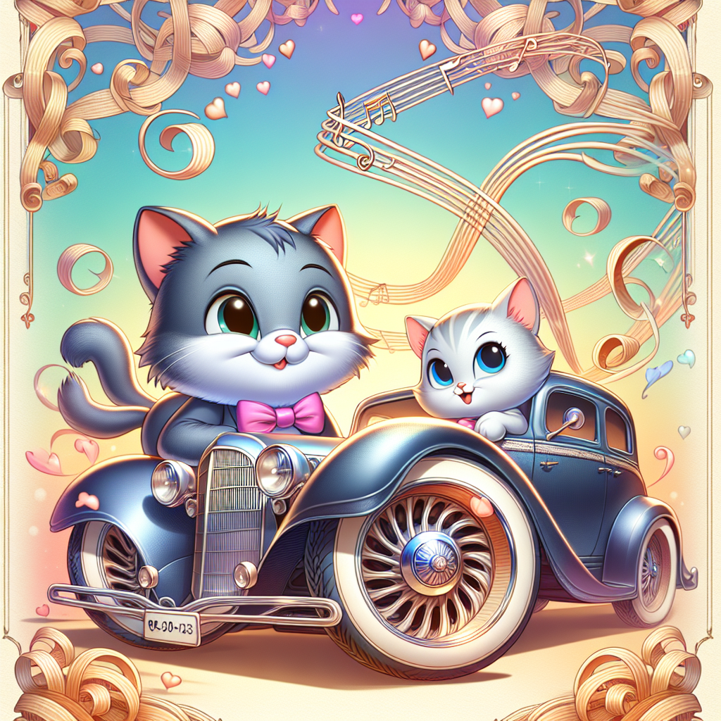 Cat, cars break dancing, noodles, Morrissey,art Valentines-day Card