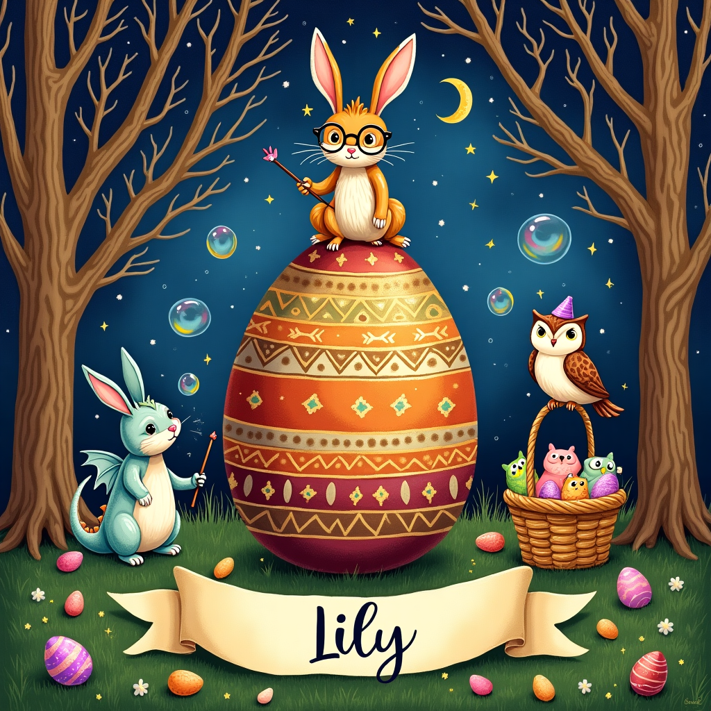 Illustrated Greeting Cards Easter Cards