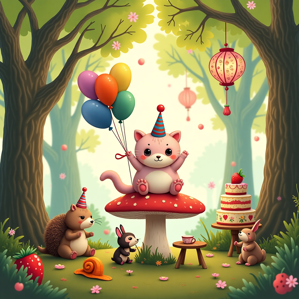 Jellycat Birthday Card