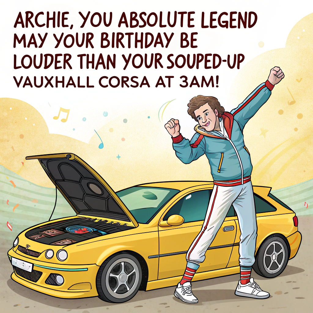 Chav Activities Birthday Cards