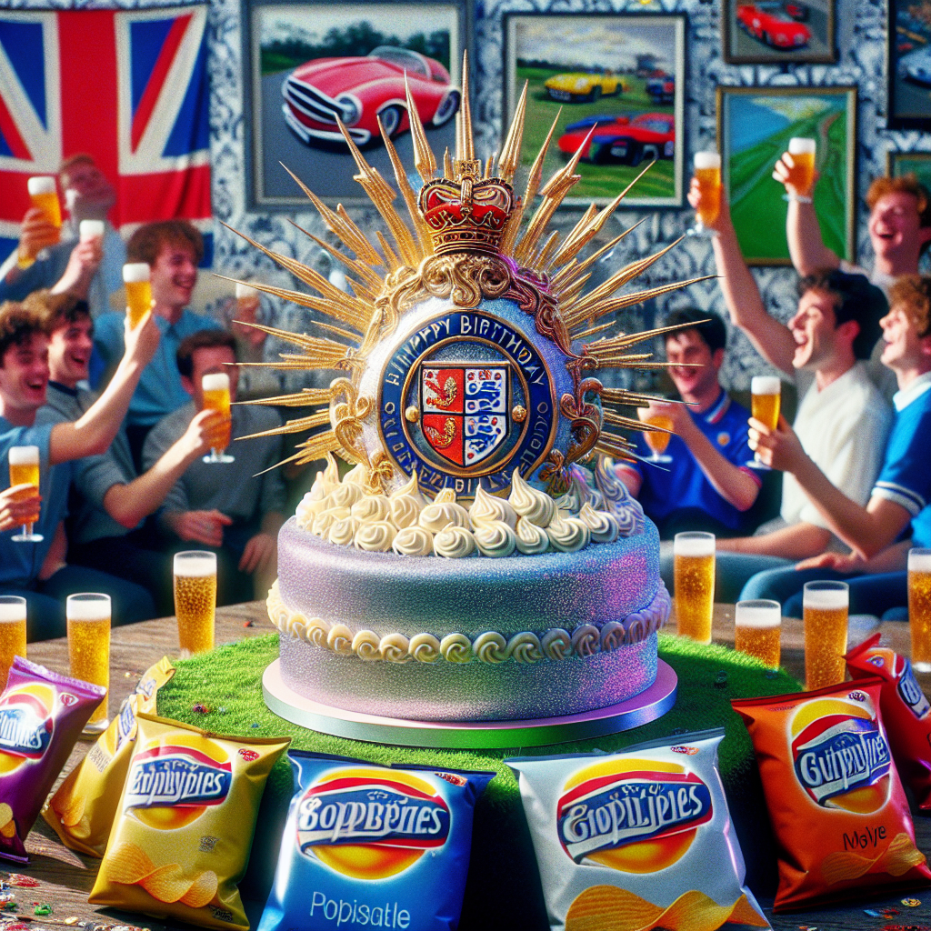 Tottenham Hotspur, Formula 1, Crisps, and Oasis Birthday Card