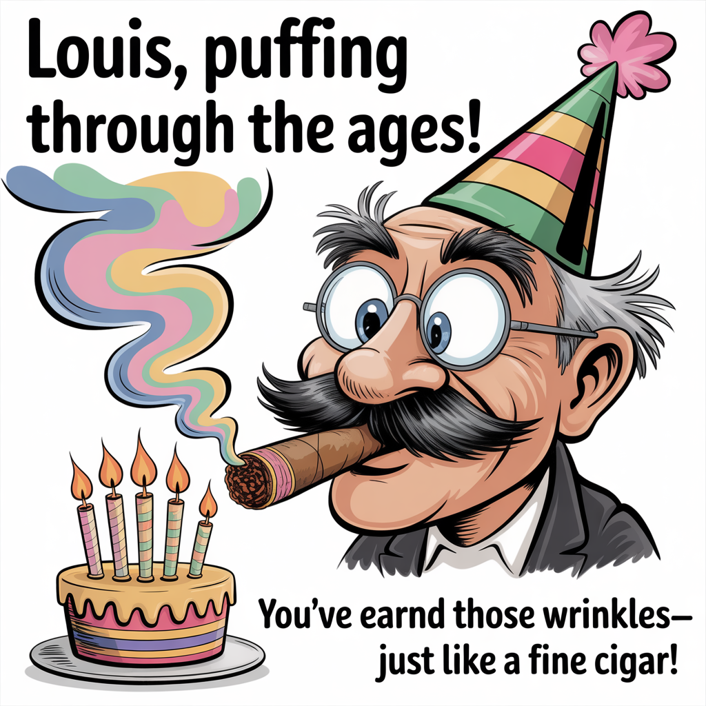 Cigars, and Birthday Card