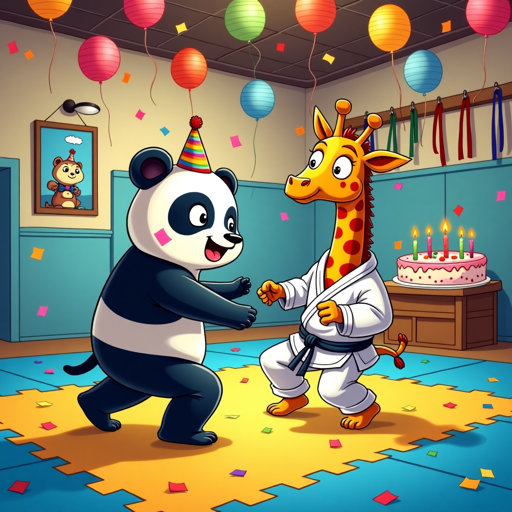 Jui jitsu Birthday Card