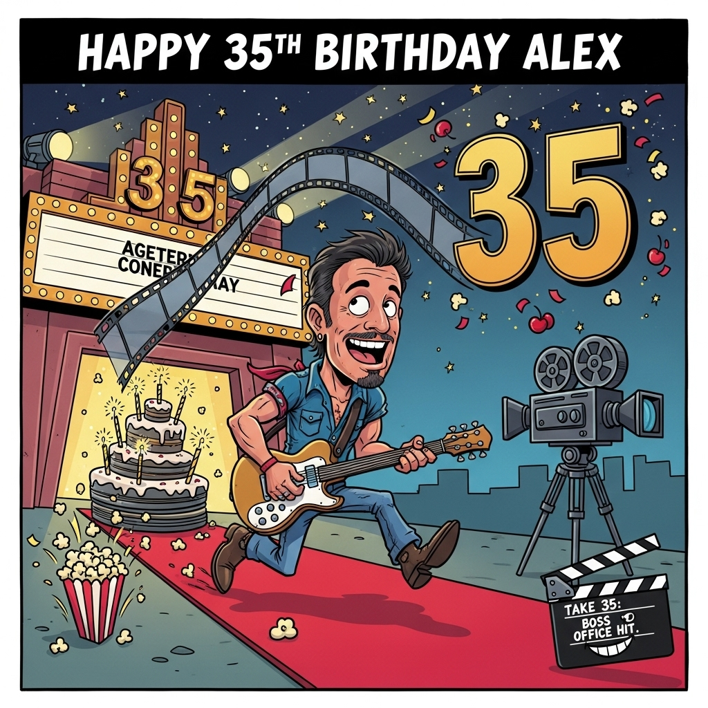 Films and Bruce Springsteen , and Birthday Card
