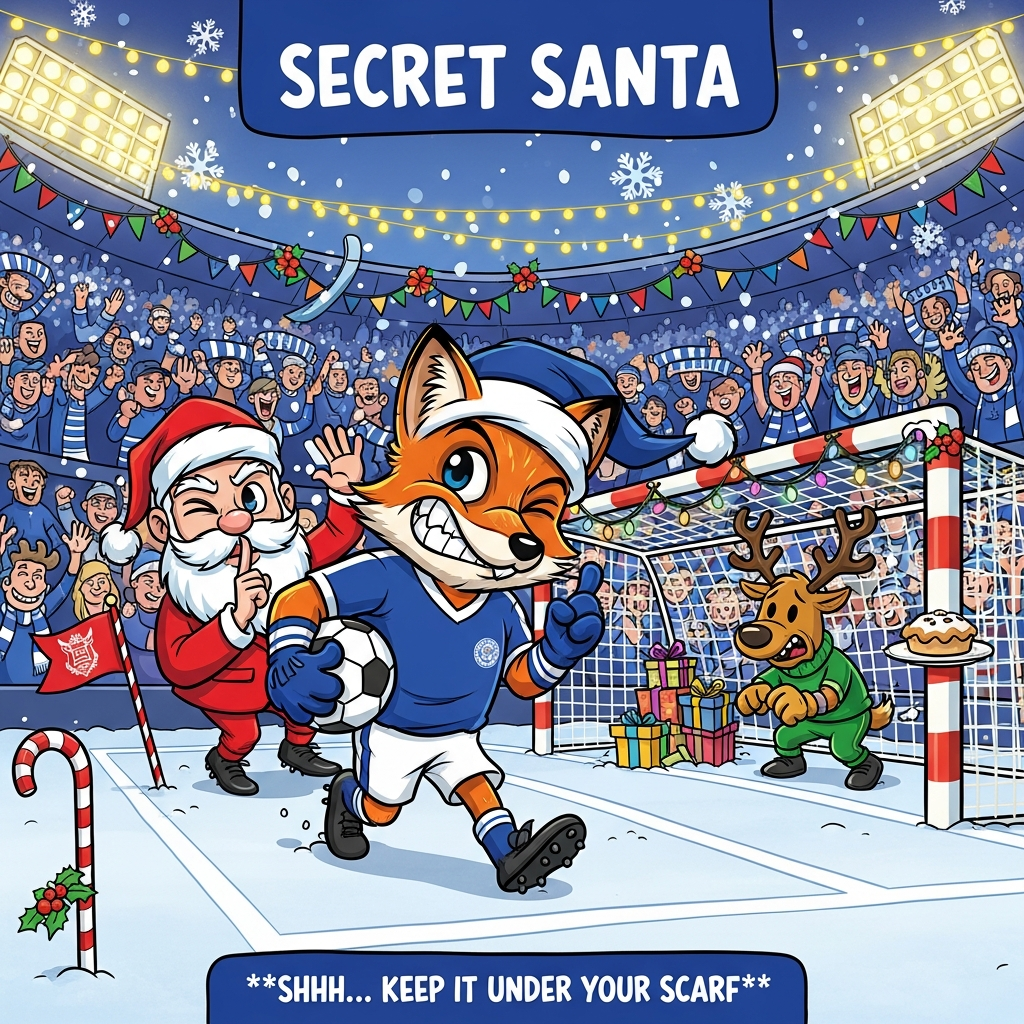 Leicester city fc , and Christmas Card