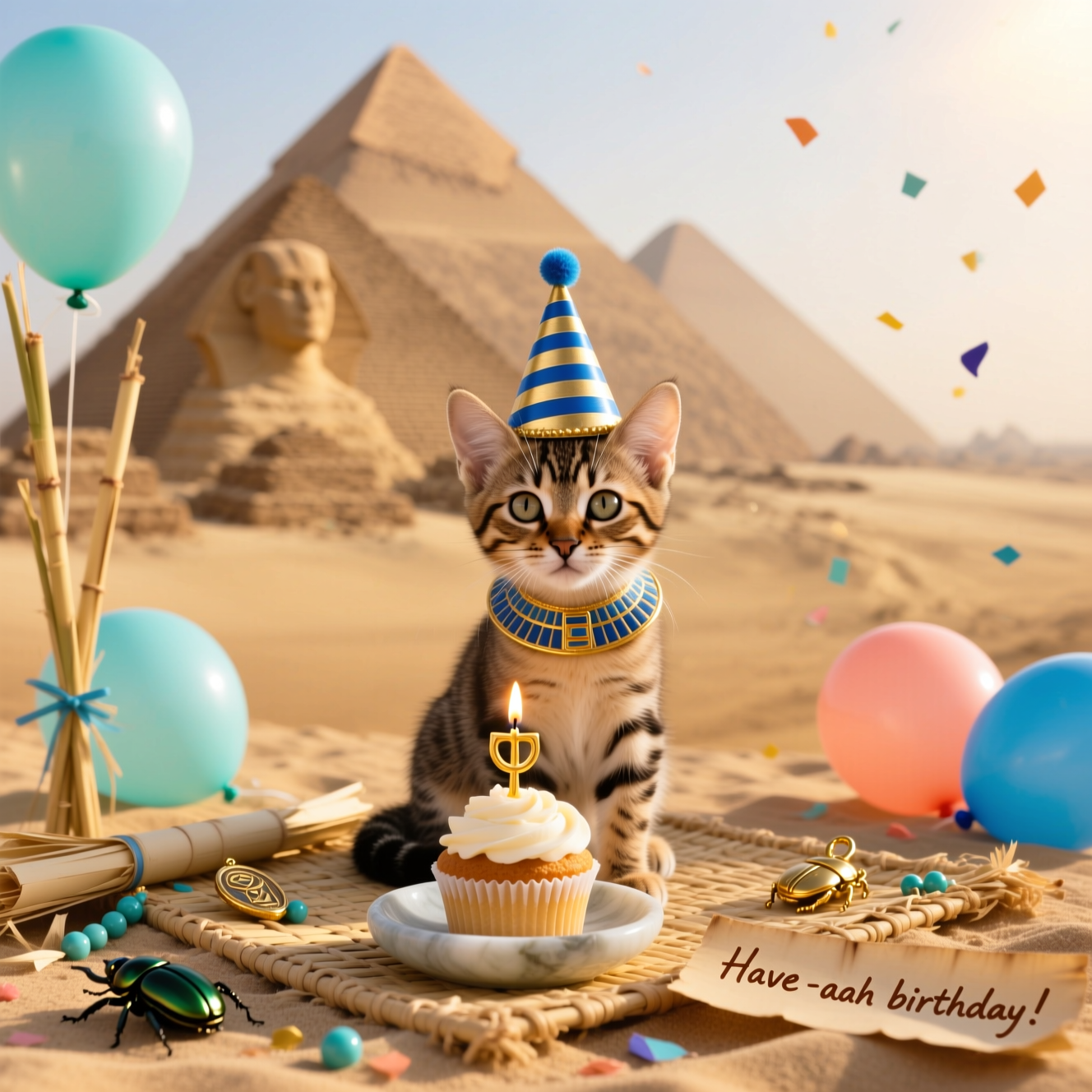 Ancient egypt, and Birthday Card
