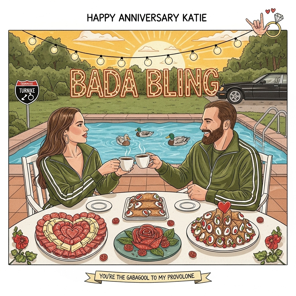 The sopranos, and Anniversary Card