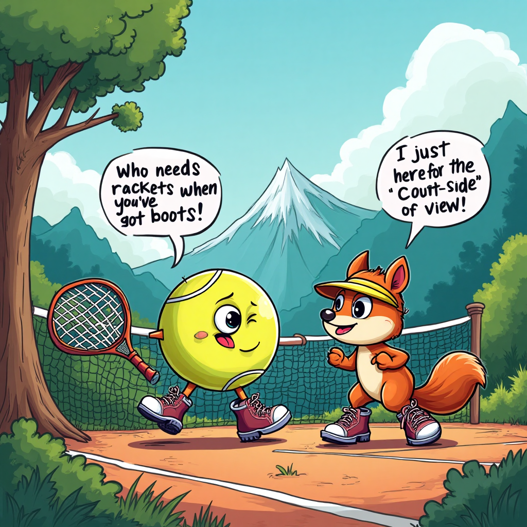 Tennis, Hiking, and Birthday Card