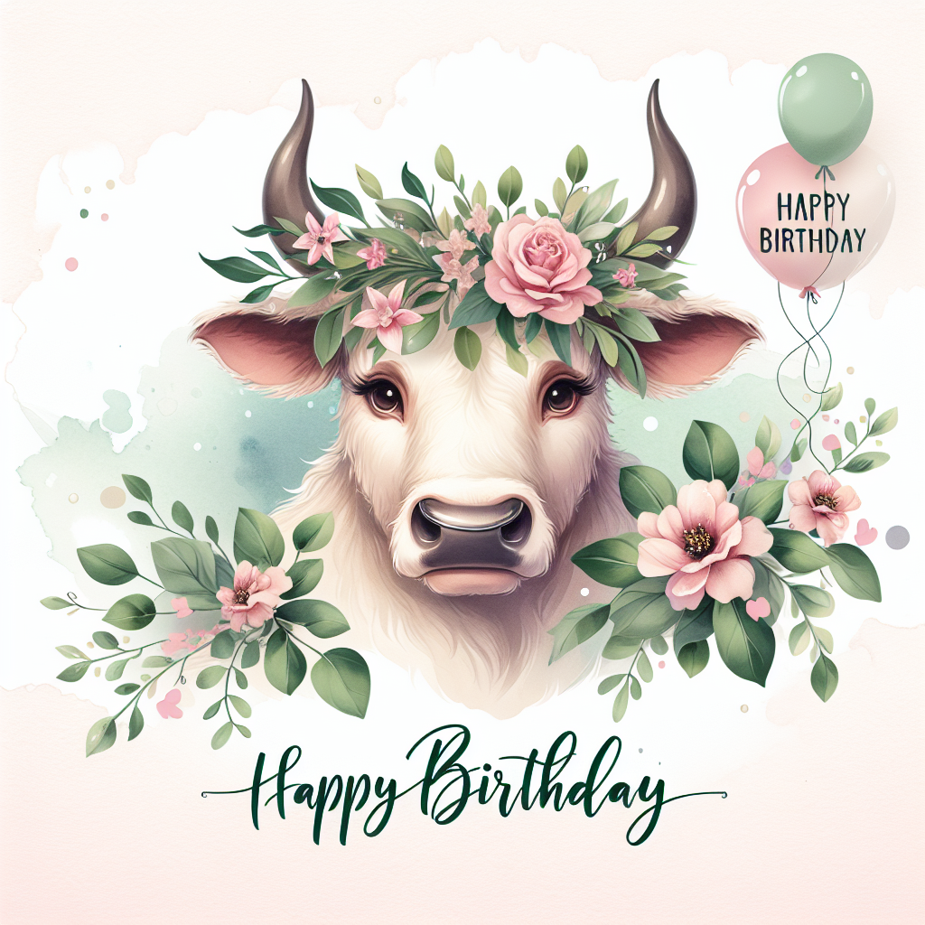 Taurus Birthday Cards Birthday Card