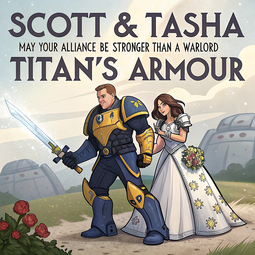 Wedding , and Warhammer Wedding Card