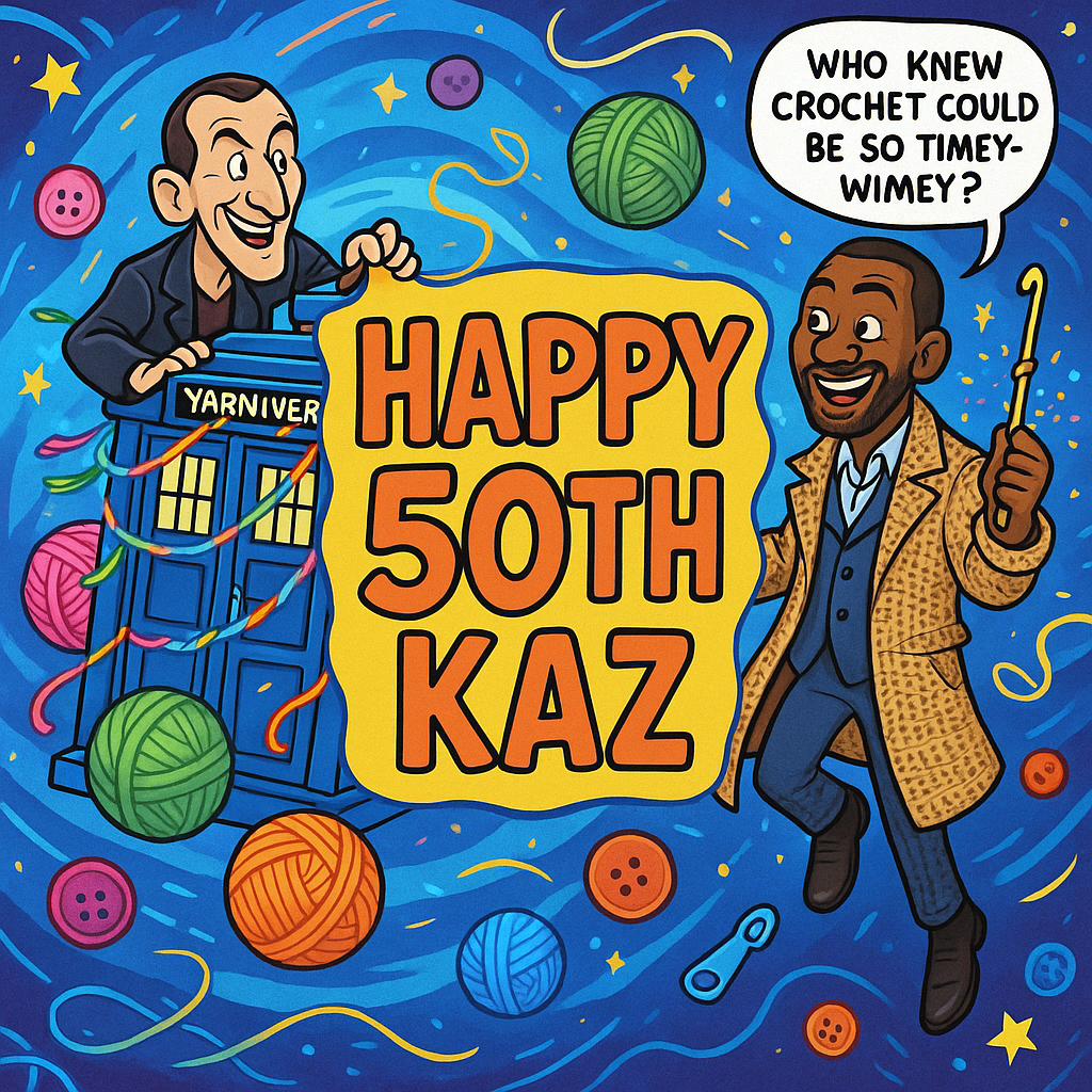 undefined
Generated with these themes: Tardis, 9th Dr Who, Supernatural Luther, crochet., and .
Made with ❤️ by AI.