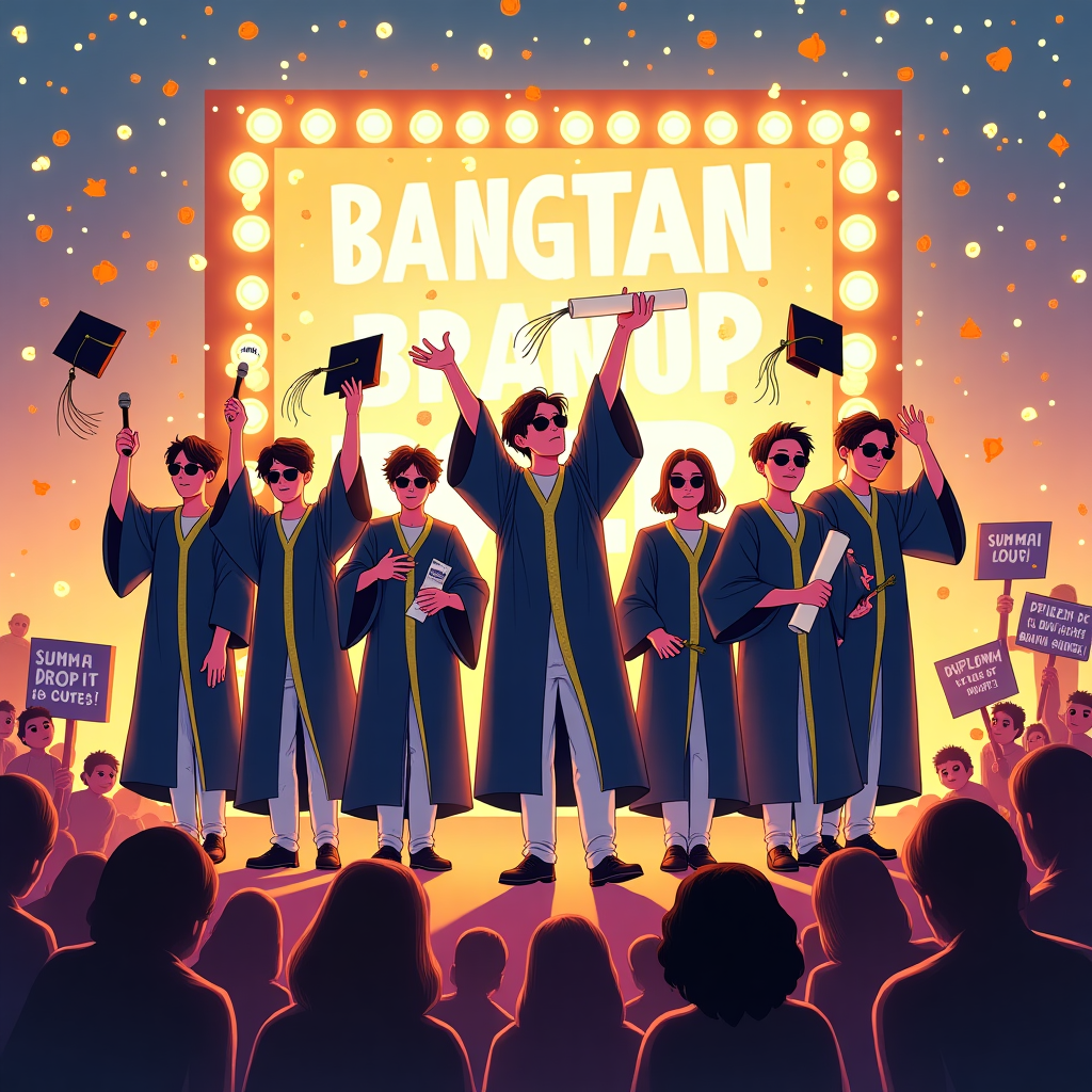 BTS, Congratulations on graduating , and Funny bts Congratulations Card