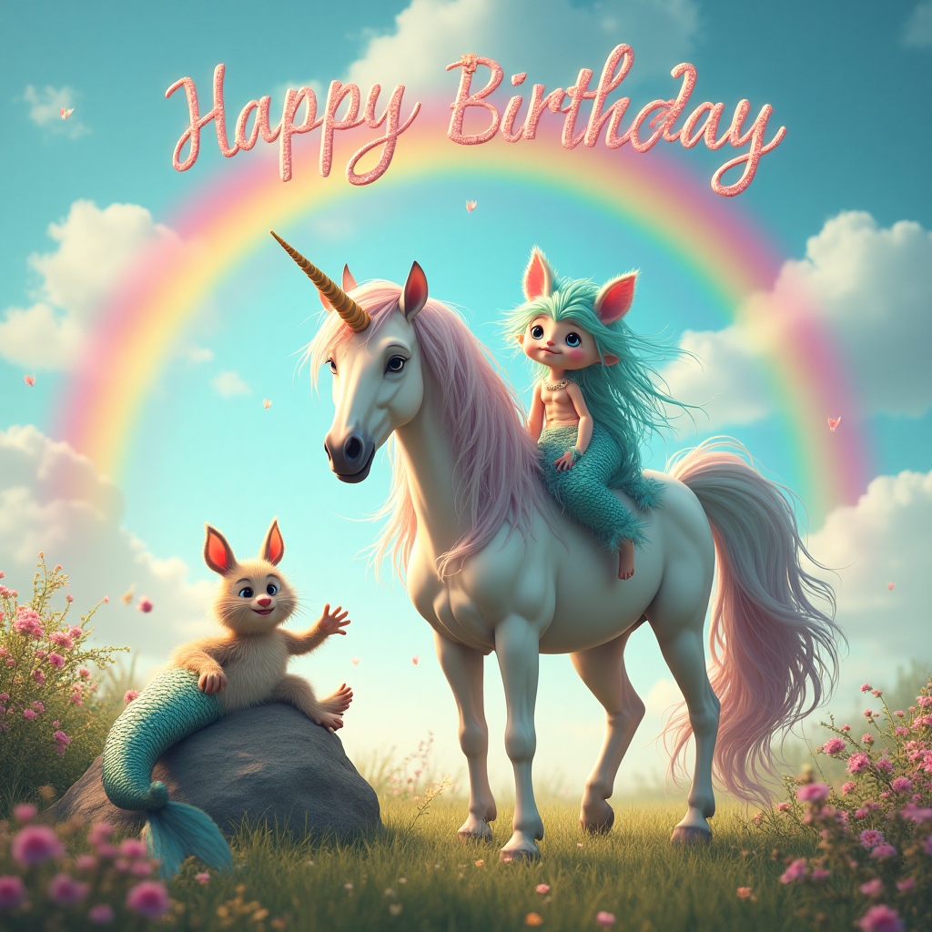 Unicorns, mermaids, googly eyes, monsters, Harry Styles, and Birthday Card