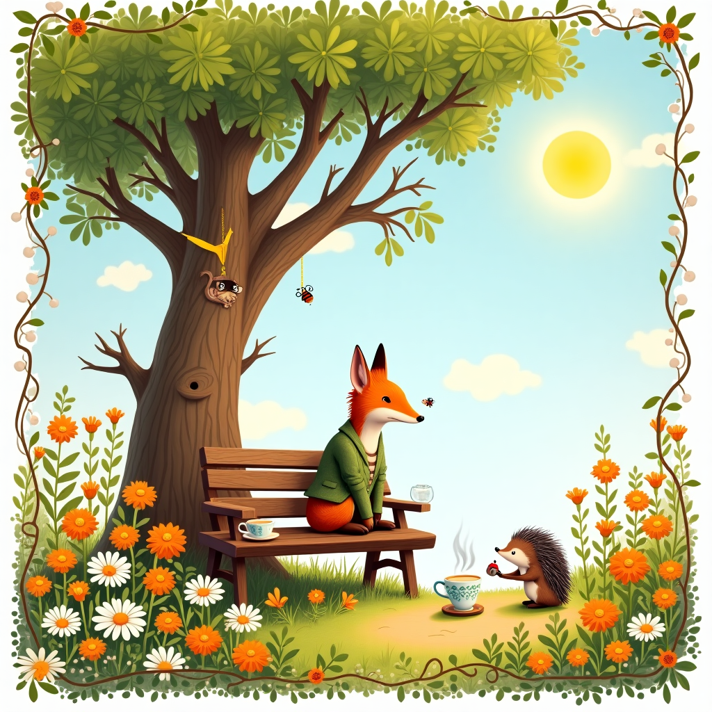 Cheerful sympathy statement Sympathy Card