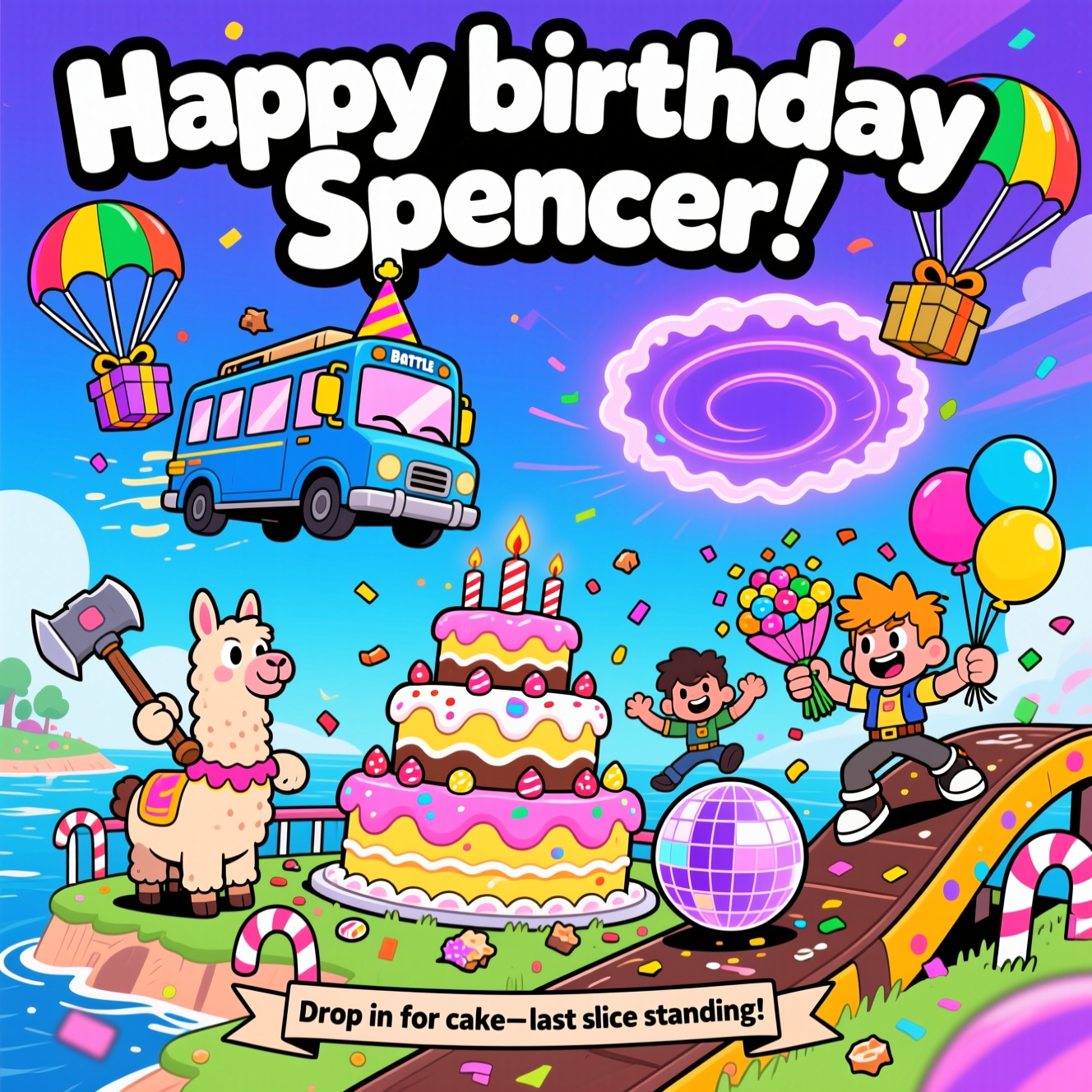 Fortnite, and Birthday Card