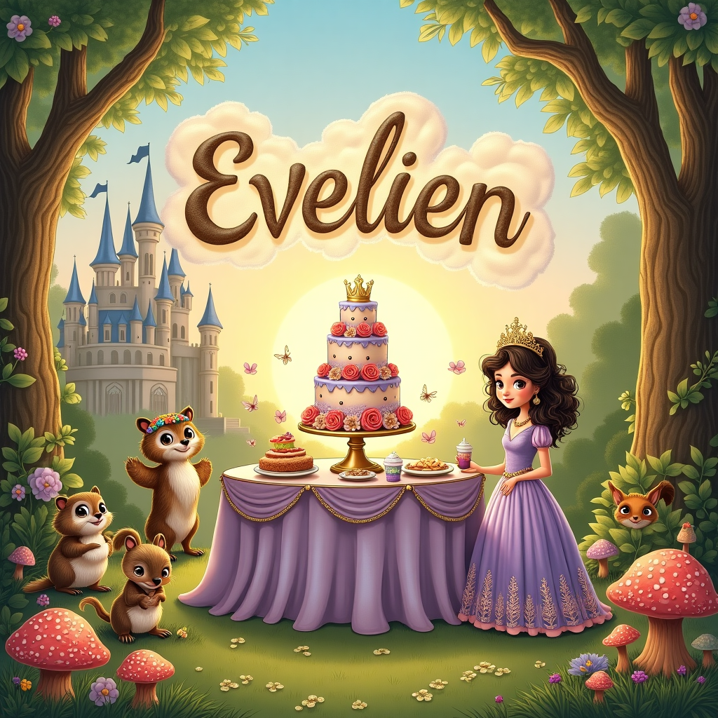 Princess Birthday Card