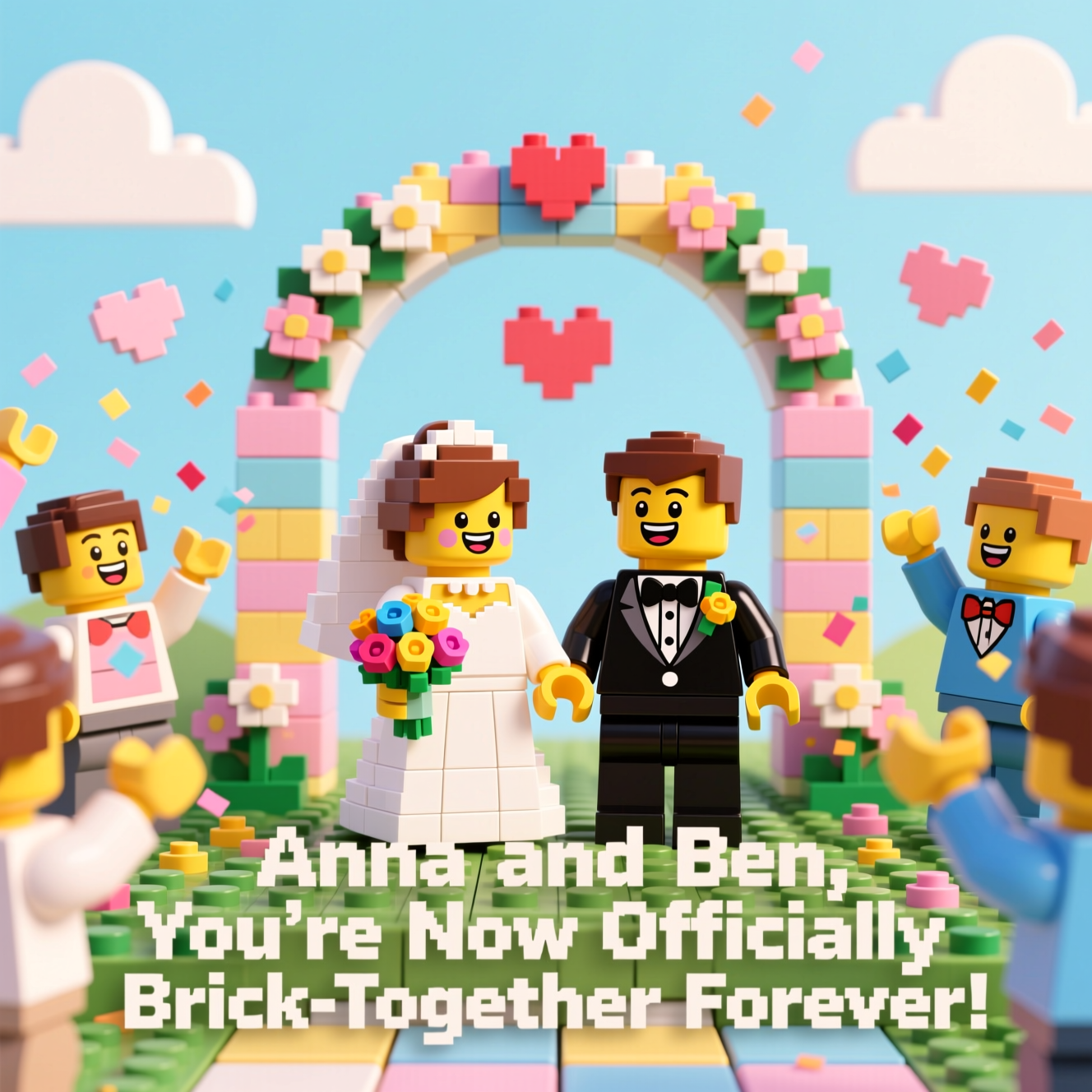 Lego wedding , and Wedding Card
