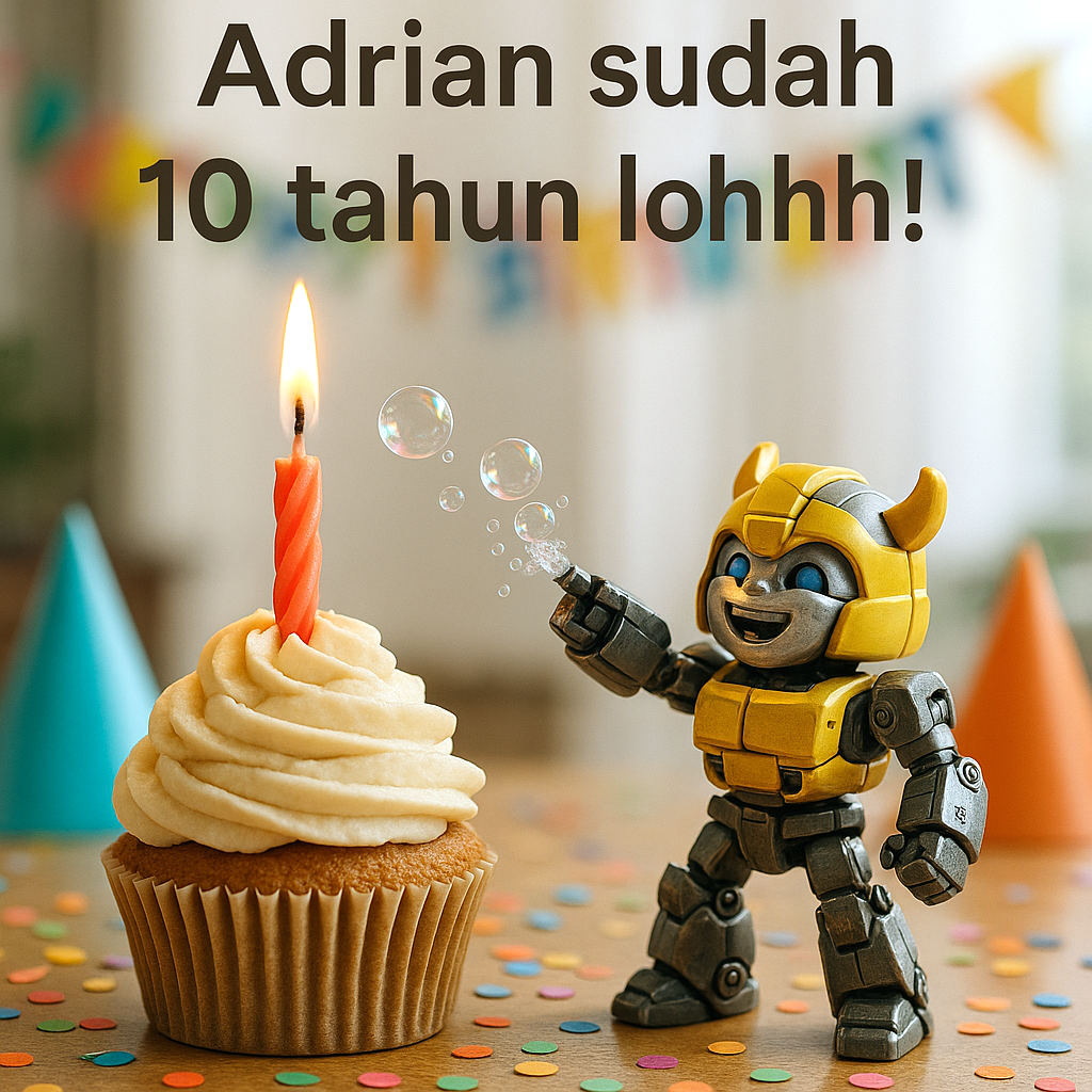 Transformer, and Birthday Card