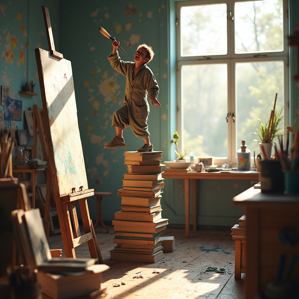 Art, Paiting, Art, and Congratulations Card