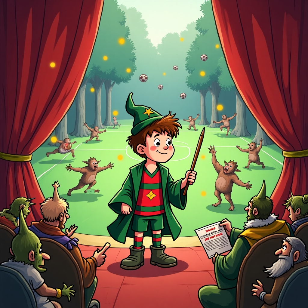 Nottingham Forest, Theatre, and Harry Potter Birthday Card