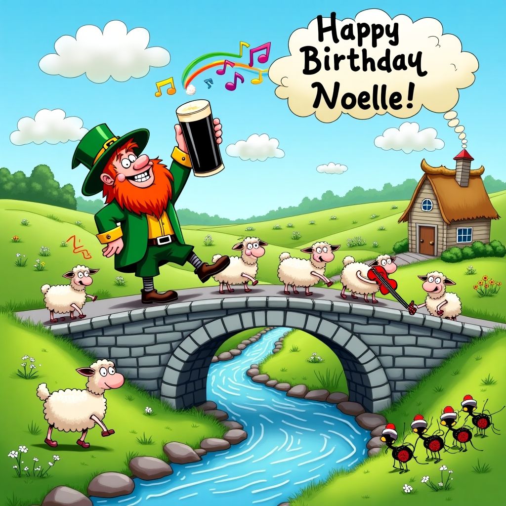 Ireland, and Guinness Birthday Card