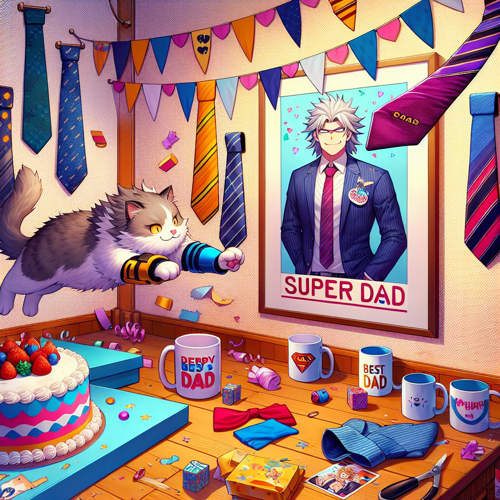 Anime Fathers-day Card