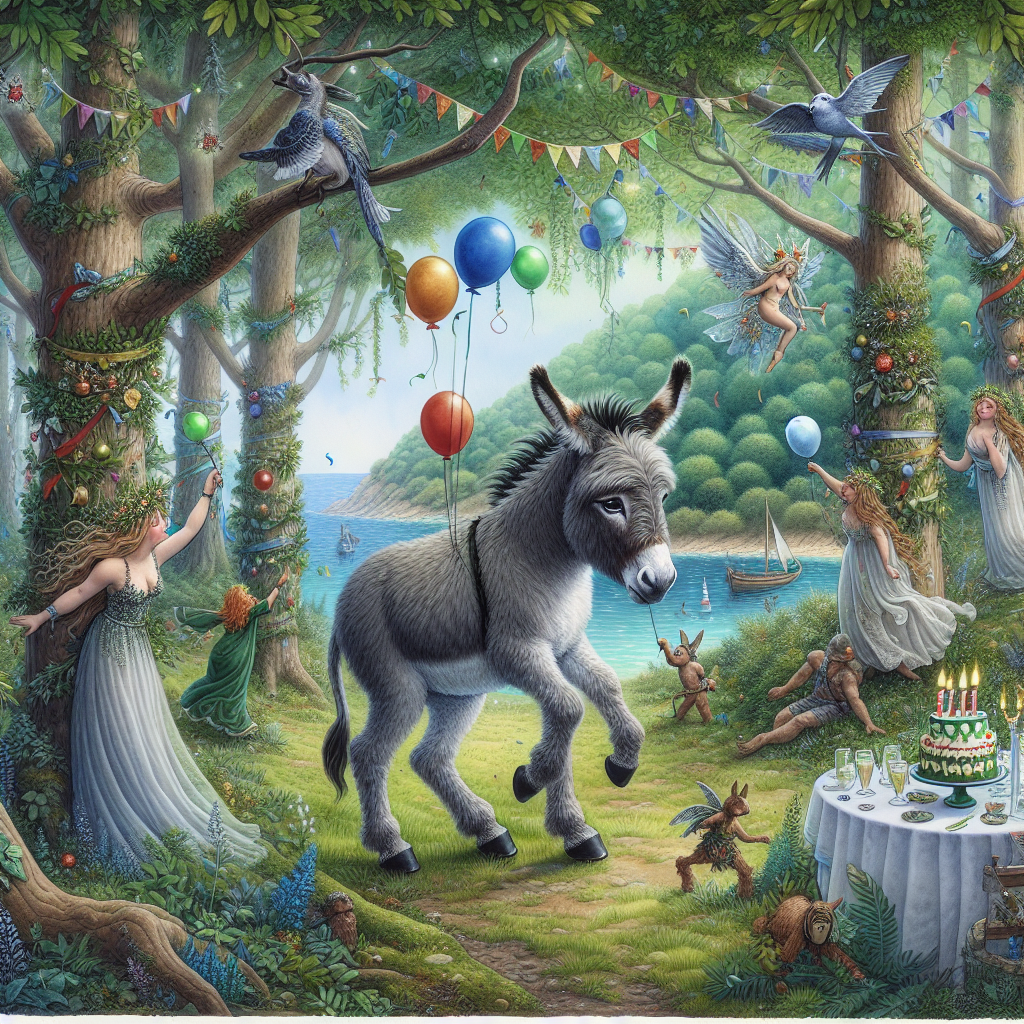 Eeyore , The sea, 21, Woods, Festivals, Fairies, Mermaids, and Birds Birthday Card