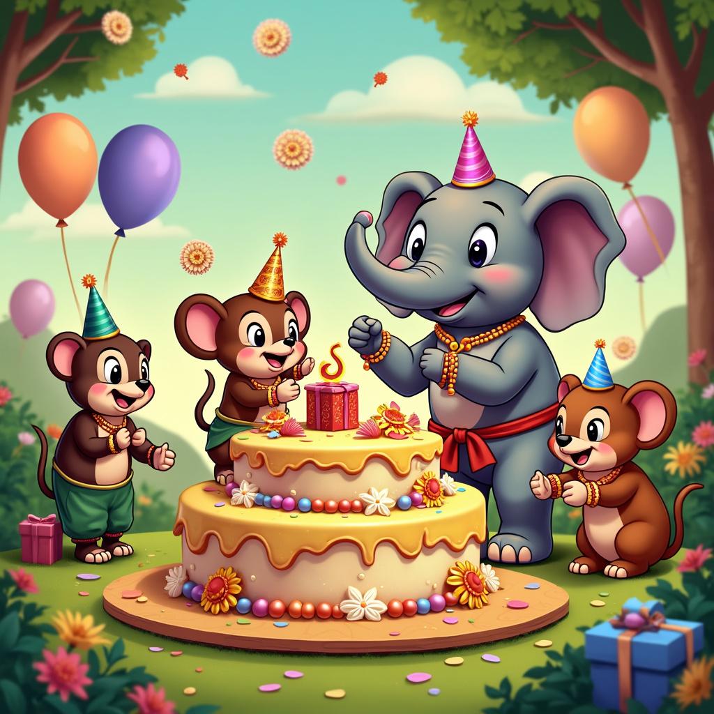 Happy rakshabandhan all brothers Birthday Card