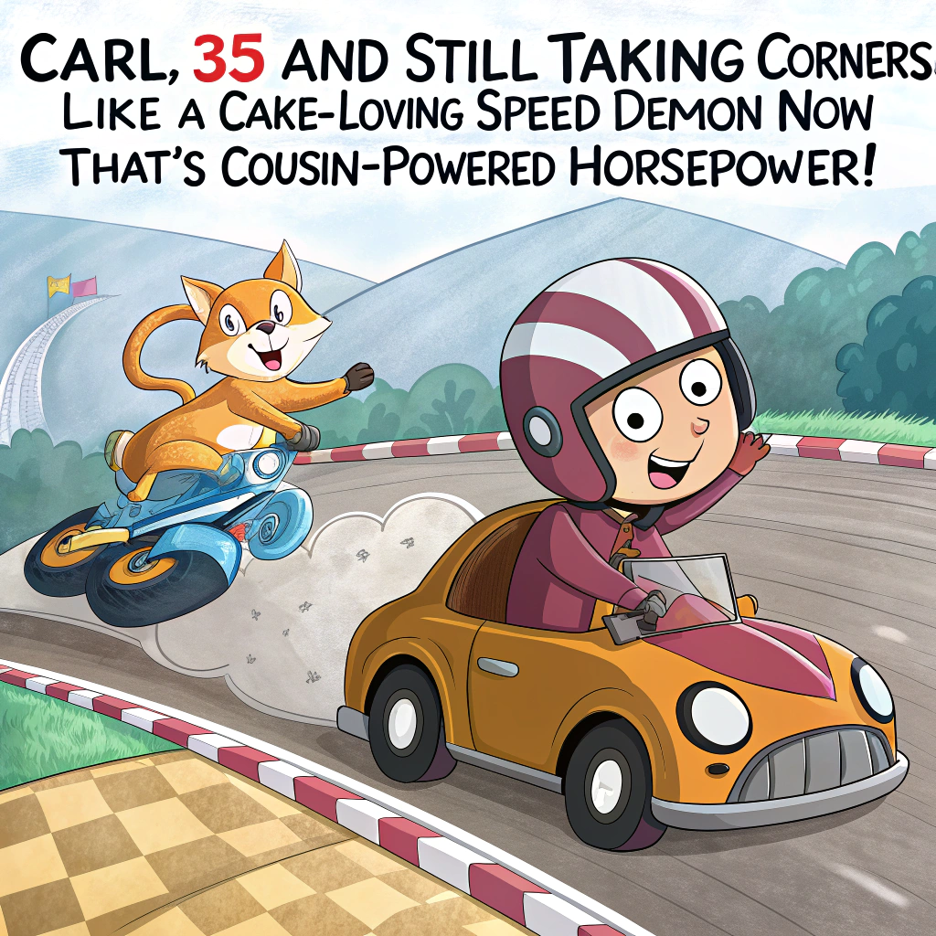 Renault sport car track day, Motorcycle, Racing, 35, and Cousin Birthday Card