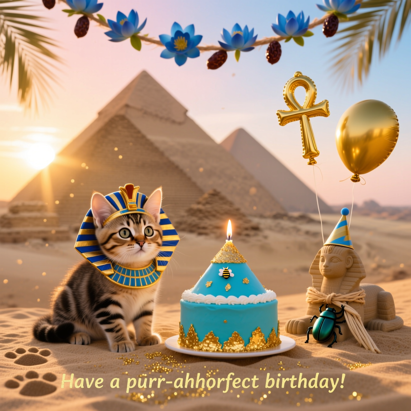 Ancient egypt, and Birthday Card