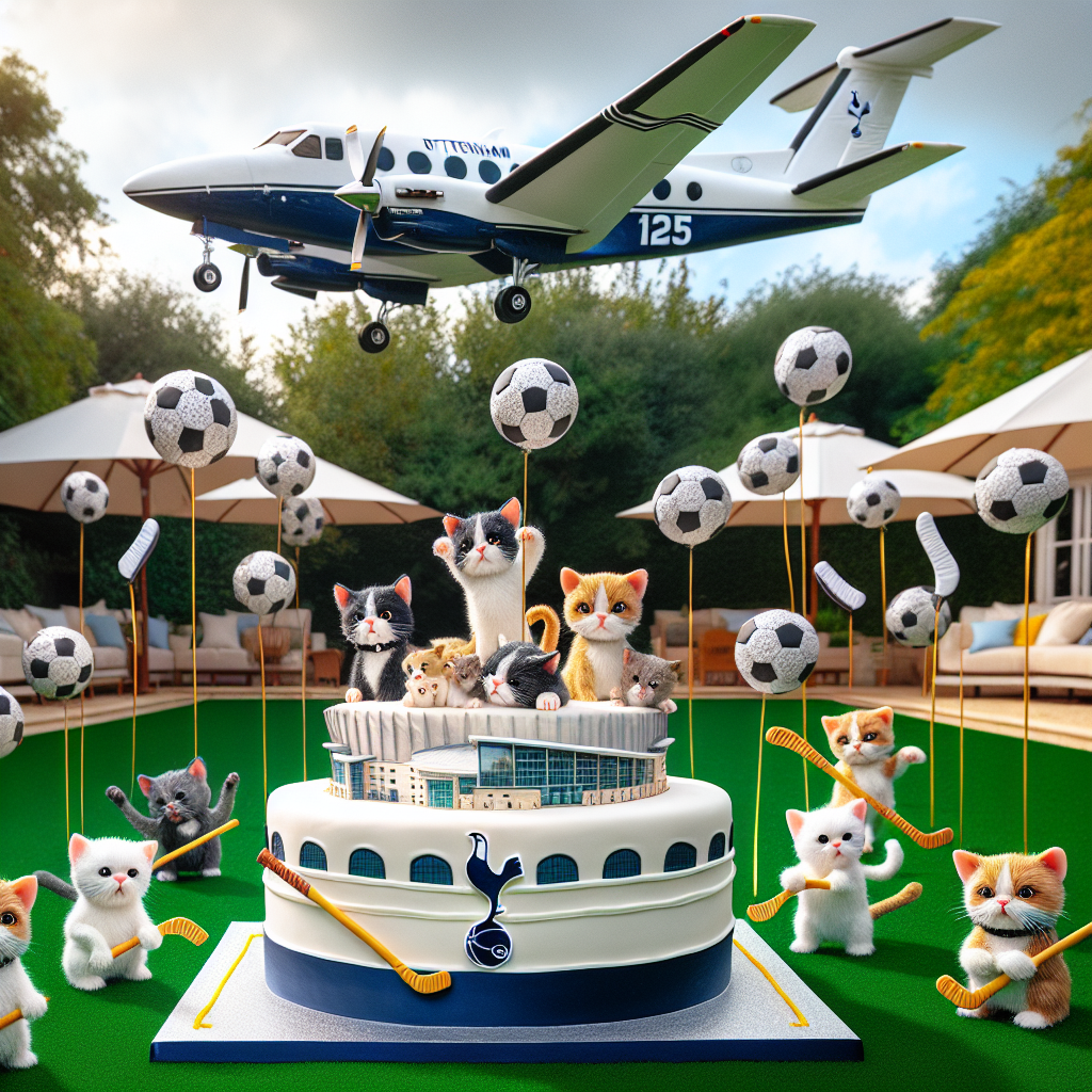 Cats, Tottenham football, Hockey, and King air 350 Birthday Card