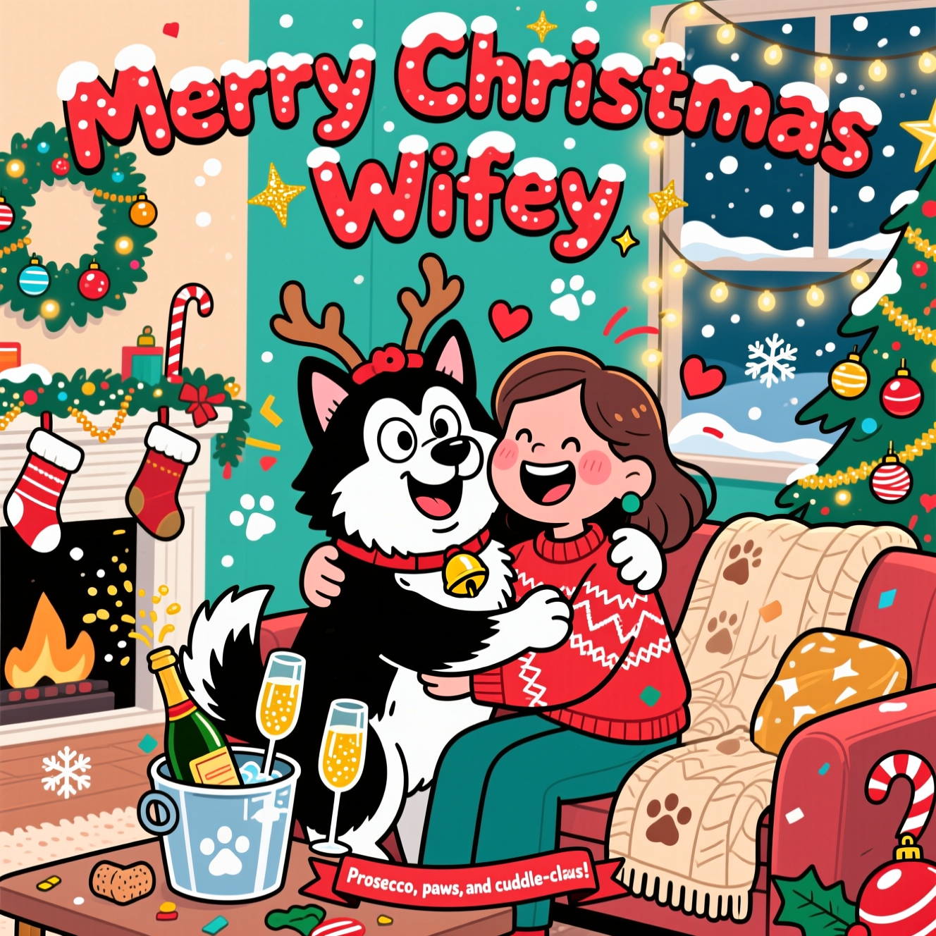 Wifey Christmas Cards