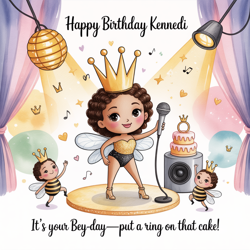 Beyonce, and Birthday Card