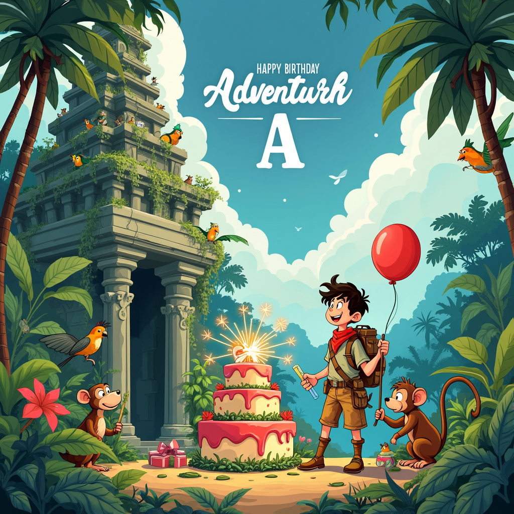 Adventure Birthday Card