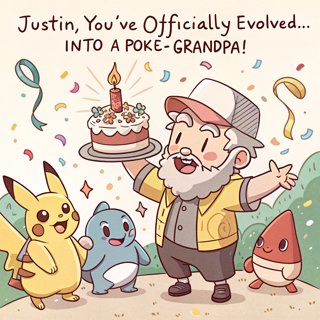 Pokemon Birthday Card