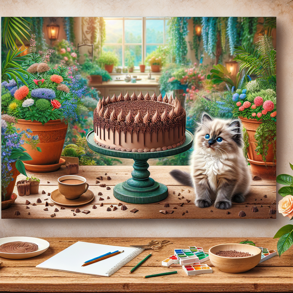 Ragdoll kittens, Houseplants, Ikea, and Chocolate Birthday Card
