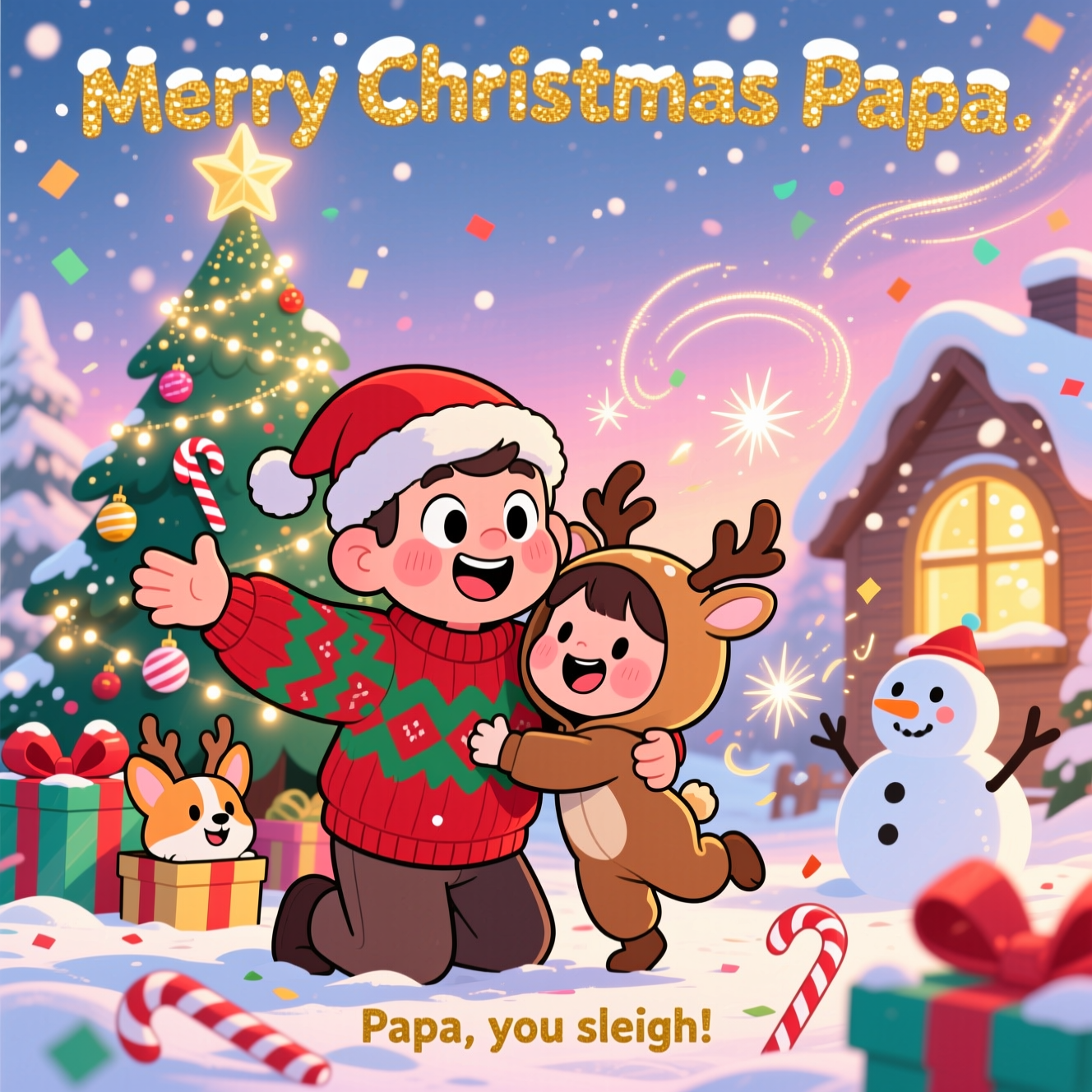 Anime, and Christmas Card