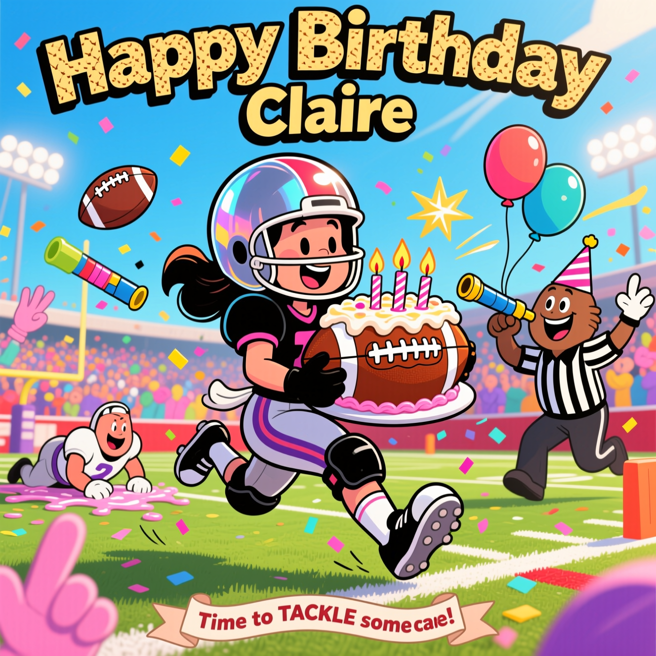 American football, and Birthday Card