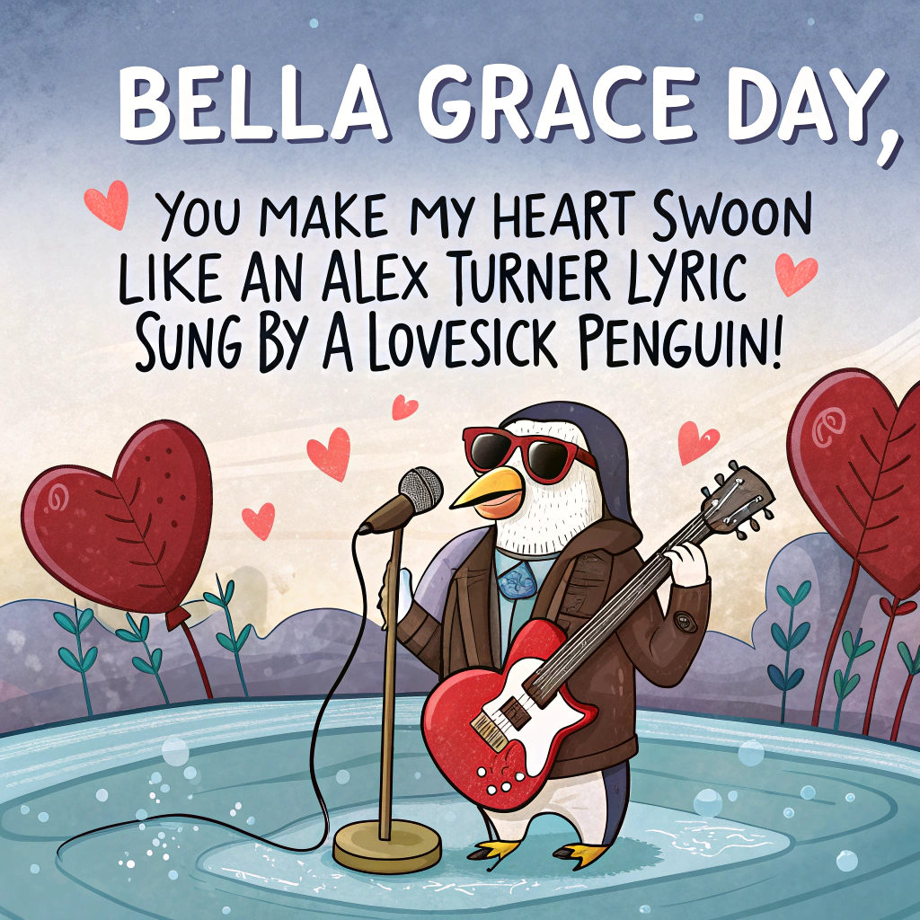 Alex turner Valentines-day Card