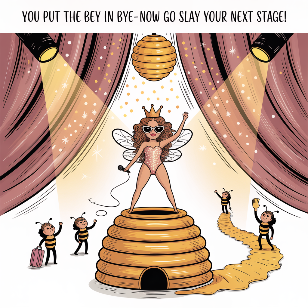 Beyonce, and Farewell Card