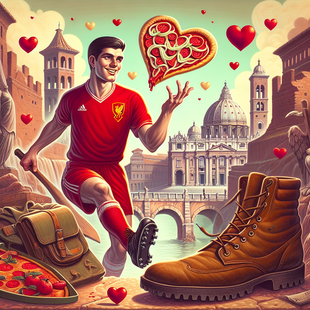 Liverpool FC, Pizza, The Vampire Diaries, Rome, Timberland Boots, and Mo Saleh Valentines-day Card