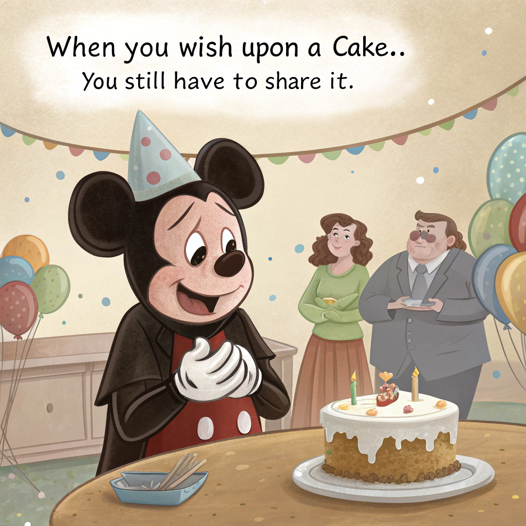 Mickey mouse Birthday Card
