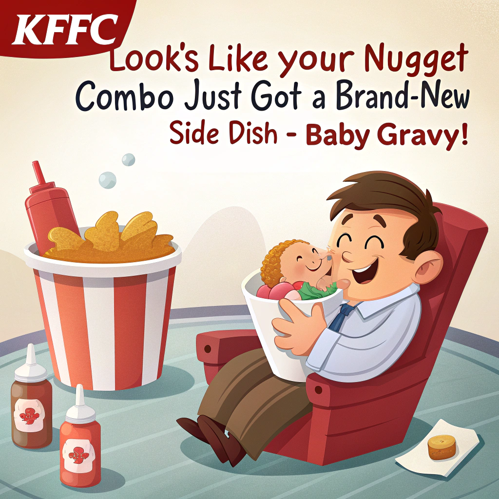 KFC, and New-baby Card