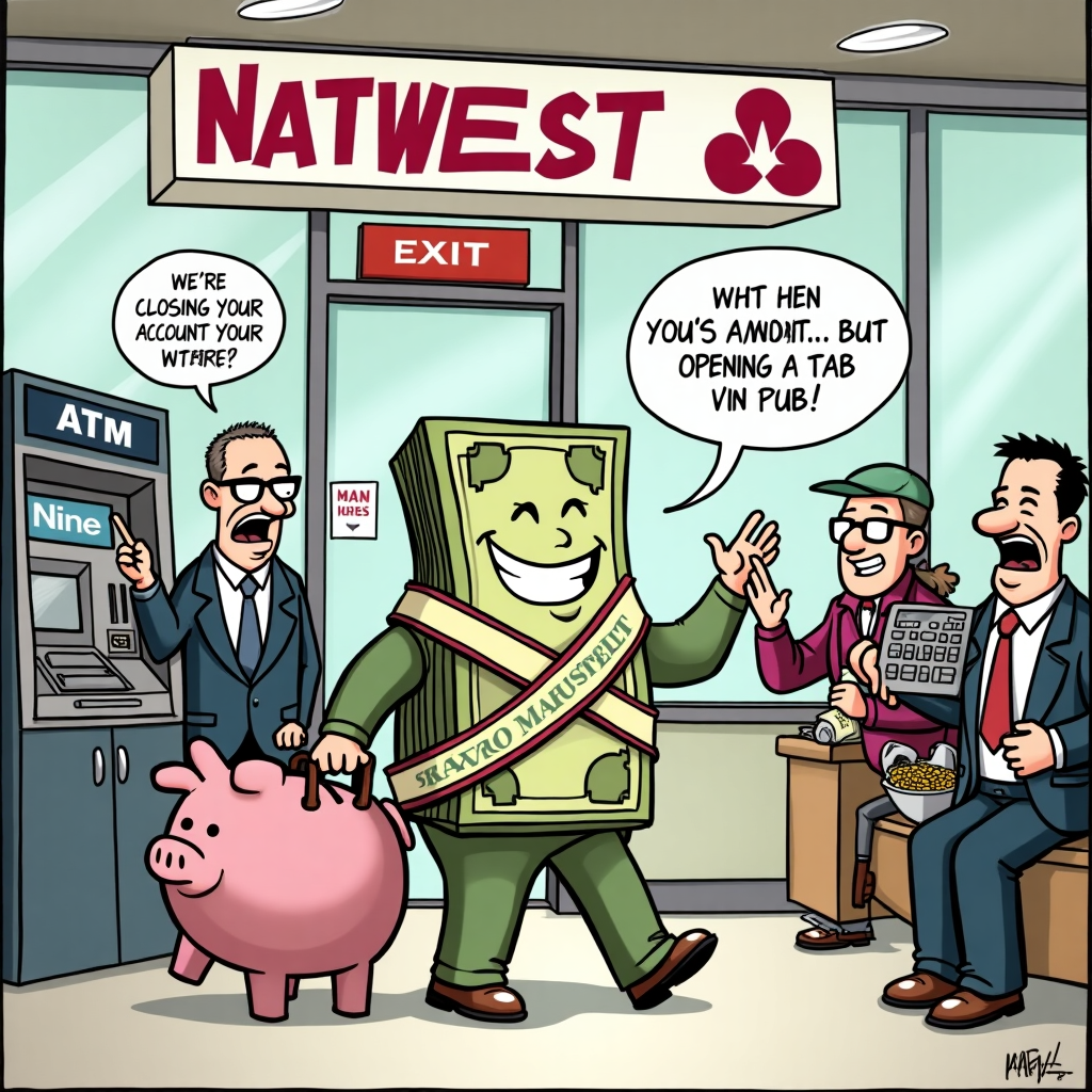 Natwest Bank , and Farewell Card