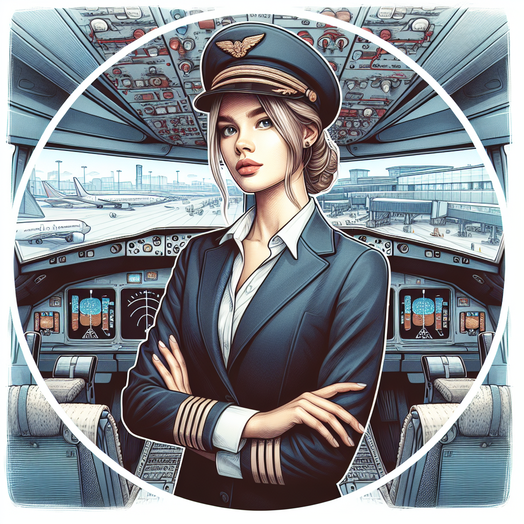 Create a pleasingly charming 18th birthday card's illustration, set in the busy ambiance of an airport. The central figure is a young Caucasian woman, exuding confidence and elegance in a polished pilot uniform, signifying the authority of a proficient captain. She's portrayed against the complex detail of an airplane cockpit, illustrating her deep-rooted aviation aspirations. The wider airport scenario in the backdrop elicits a sense of thrill associated with air travel and the vast opportunities symbolized by the clear skies. The image encapsulates the anticipation of her fulfilling her aviation dreams on her landmark day.
Generated with these themes: 18th, Airline pilot, Airline pilot uniform, Cockpit, Airport, Caucasian , Daughter, and Birthday.
Made with ❤️ by AI.